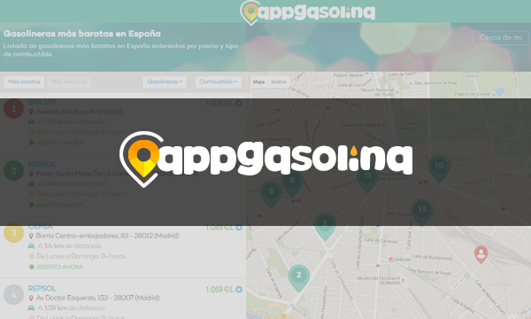 AppGasolina - Encuentra la gasolinera más barata cerca de ti