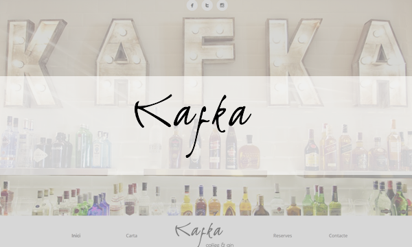 Kafka Coffee & Gin - Cócteles en Quart de Poblet