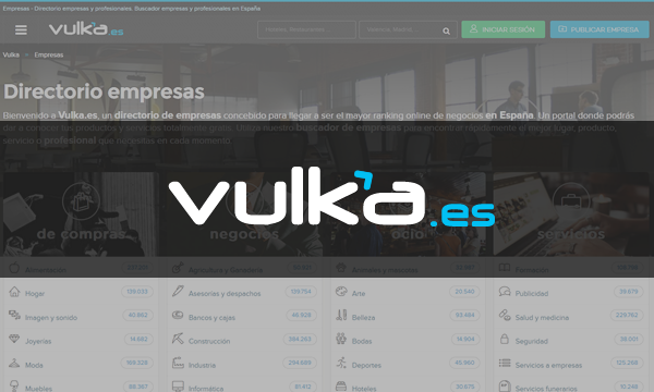 Vulka.es - Directorio de Empresas